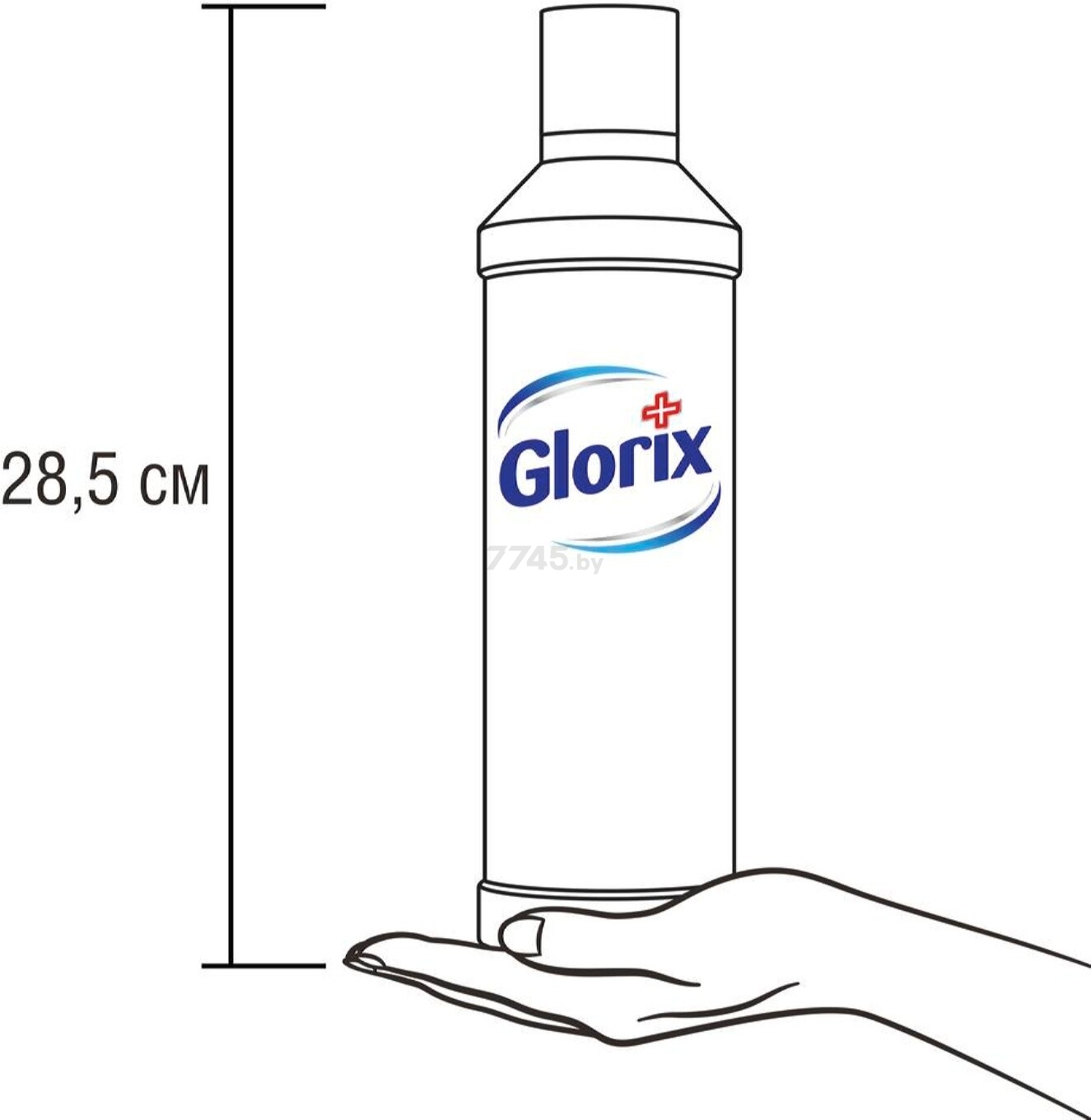 Средство для мытья полов GLORIX Весеннее пробуждение 1 л (0031033708) - Фото 13